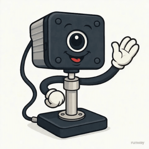 GARBIE waving
